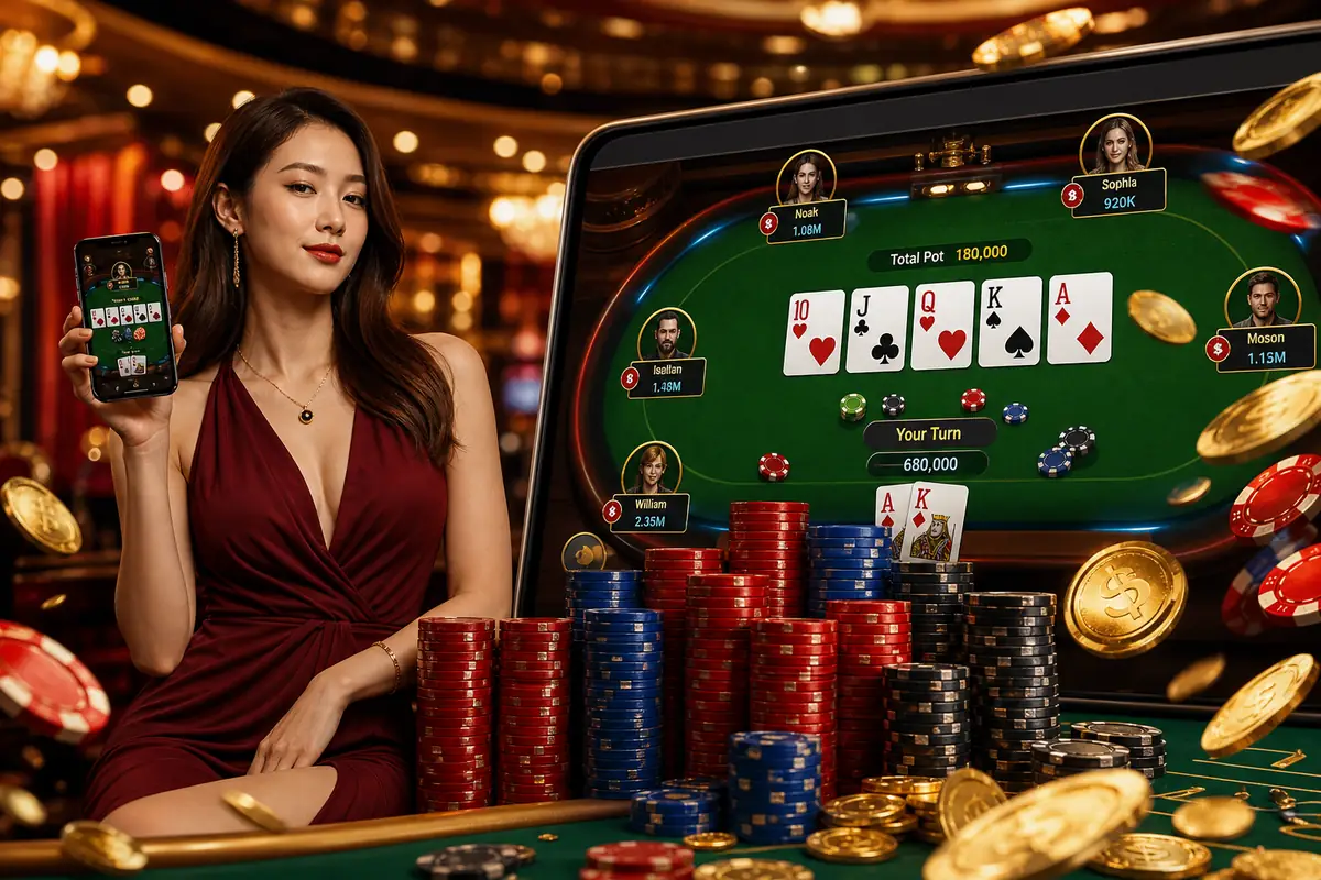 jcbet8 Casino suasana permainan premium malam